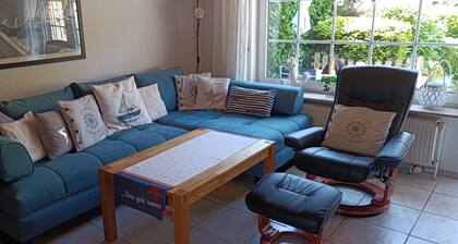 Ferienhaus mit Garten fĂŒr 5 Personen in Carolinensiel