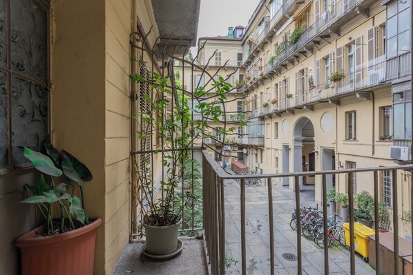Apartment, Balcony | Balcony - Carlo Alberto House by Wonderful Italy (Turin)
