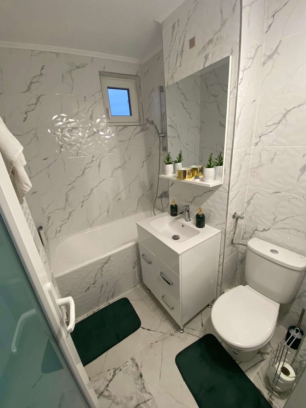 Assecador de cabells, tovalloles, sabó i xampú 