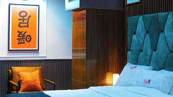 Executive-Apartment | 1 Schlafzimmer, Zimmersafe, Schreibtisch, schallisolierte Zimmer