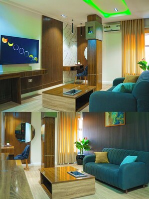 Căn hộ Executive | Khu phòng khách | TV 