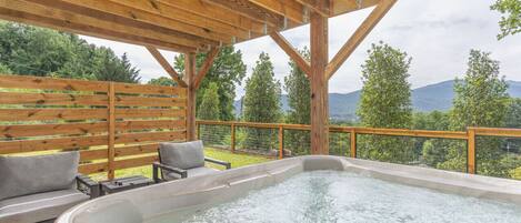 Bain à remous extérieur