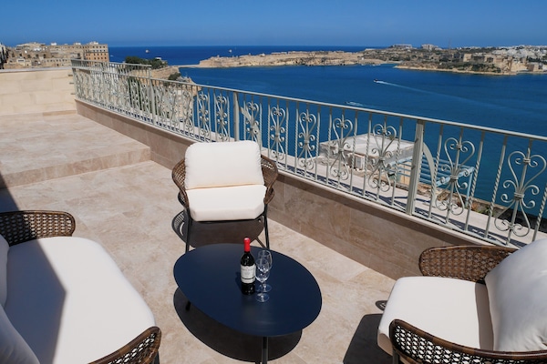 Penthouse Panoramic - havsutsikt | Utsikt från rummet