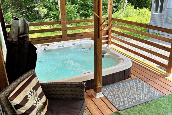 Bañera de hidromasaje exterior