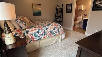 2 habitaciones, tabla de planchar con plancha, cuna de viaje y wifi