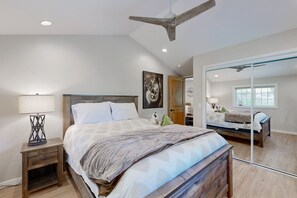 2 chambres, accès à Internet, literie fournie