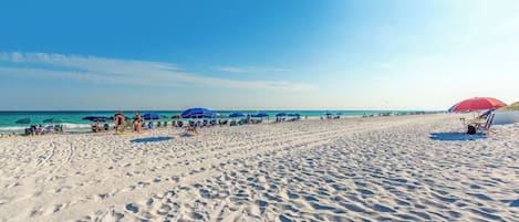 Una spiaggia nelle vicinanze