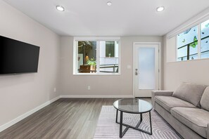 Classic-lejlighed | Opholdsområde | Fladskærms-tv