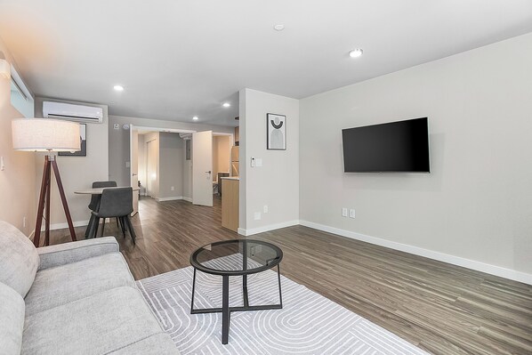 Classic-lejlighed | Opholdsområde | Fladskærms-tv