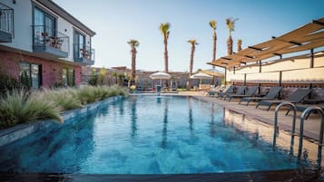 Standard Double Room, Non Smoking, Pool View | Pool | Seasonal outdoor pool