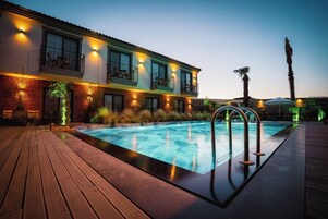 Standard Double Room, Non Smoking, Pool View | Pool | Seasonal outdoor pool