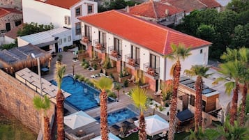 Standard-Doppelzimmer, Nichtraucher, Poolblick | Außenbereich