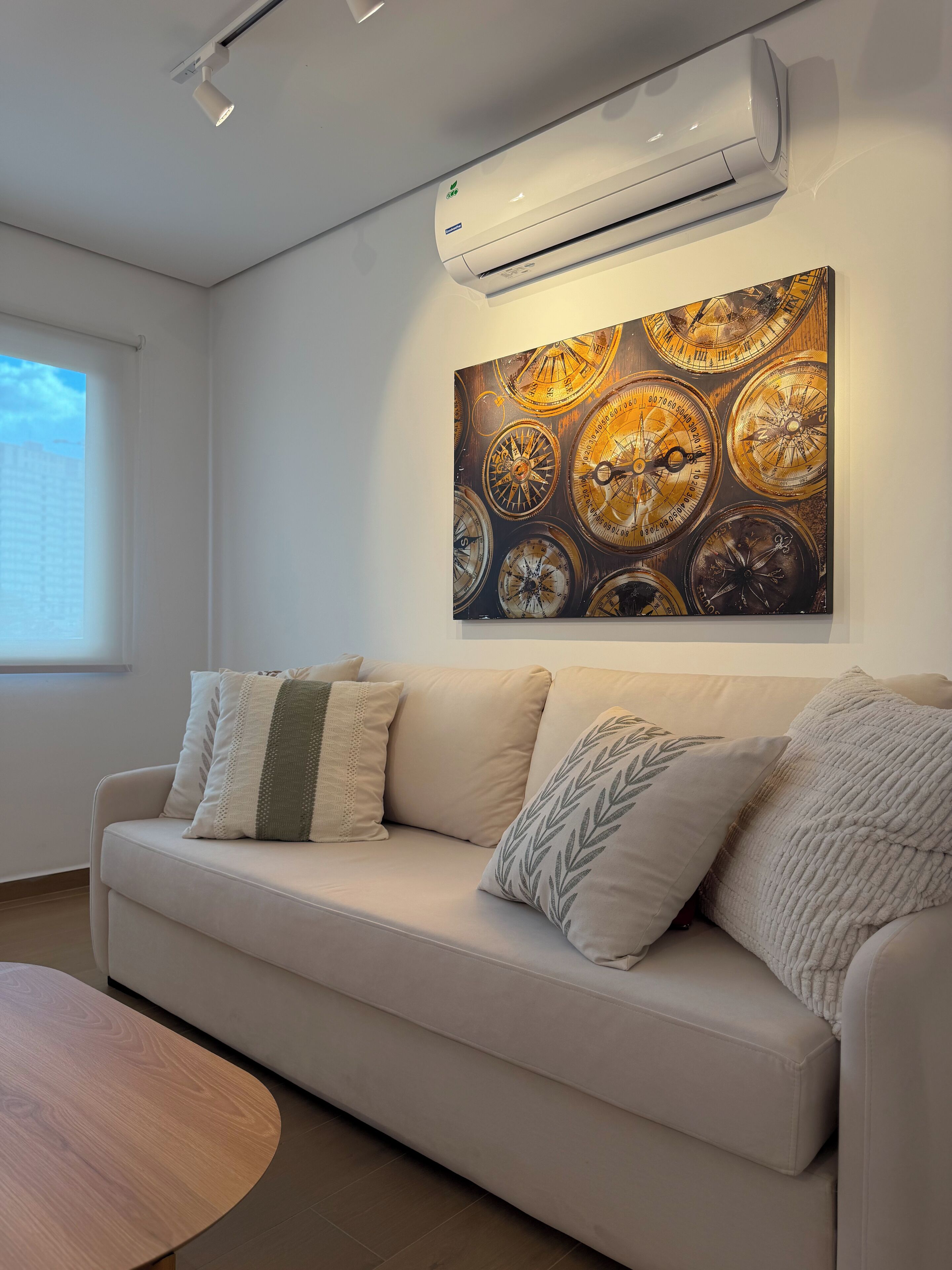 Appartamento Superior, 3 camere da letto, cucina, vista città | Area soggiorno