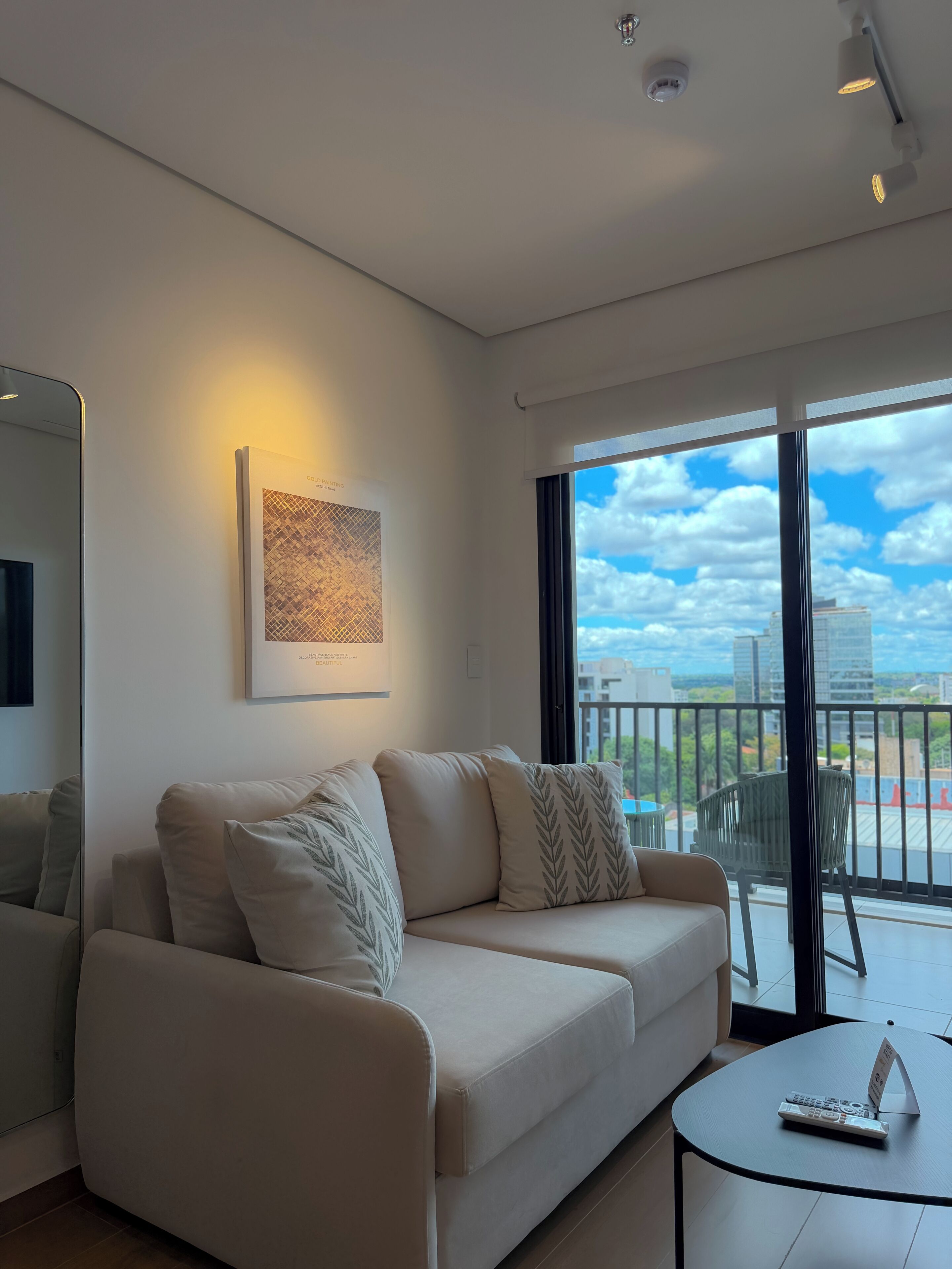 Appartamento Superior, vista città | Area soggiorno