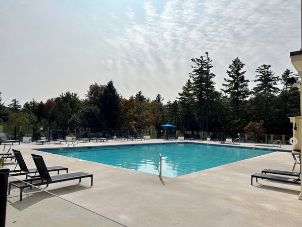 Indoor pool, outdoor pool