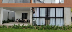 Exterior - Cozy 2-bedroom apartment in adorable Punta Cana with AC, fitness room, WiFi (Punta Cana)