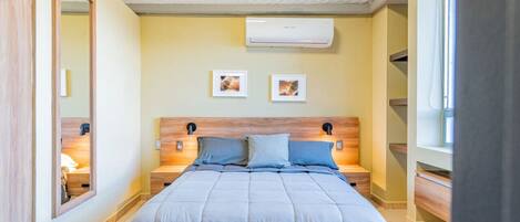 1 غرفة نوم ومكتب ومكواة/لوح كي وواي فاي مجانًا