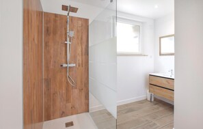 Shower, hair dryer