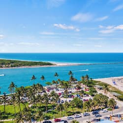 The inn is located on AIA just south of the Jetty Park and Fort Pierce Inlet.