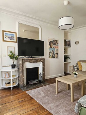 スマートテレビ、暖炉