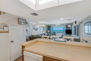Interior - Ocean front views on the no drive beach (New Smyrna Beach)