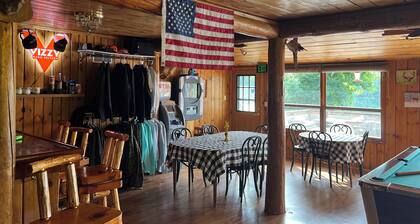 Terrific resort with great swimming beach Wirt Mn. Free amenities!
