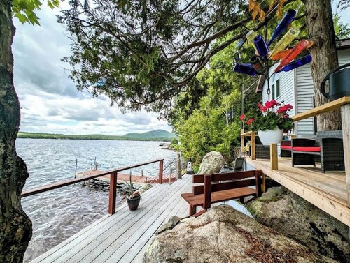 Waterfront Cabin w/ Kayaks & Fire Pit on Flanders Pond
