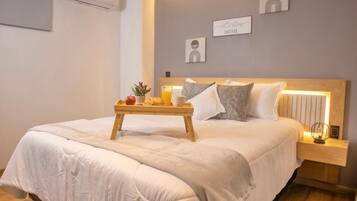 2 slaapkamers, beddengoed