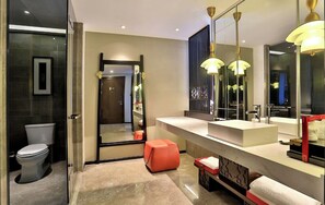 Superior Twin Room | Bathroom - StarChain Xixi Hotel (Xixi Wetland North Subway Station) (Hangzhou)