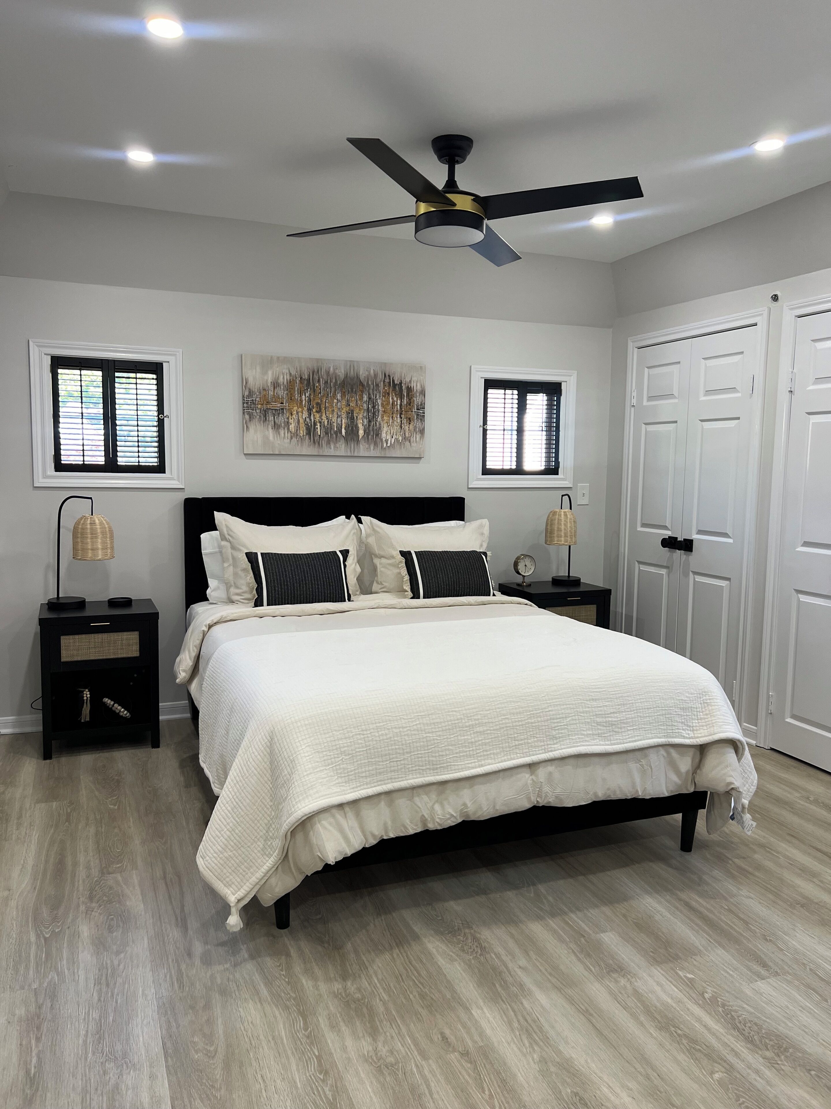 1 bedroom, iron/ironing board, free WiFi, bed sheets