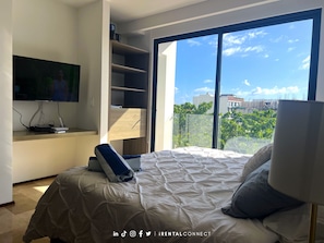 2 bedrooms, iron/ironing board, WiFi, bed sheets - New studio p/3, pool, close to the beach+5th AV (Playa del Carmen)