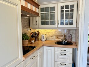 Fridge, oven, dishwasher, cookware/dishes/utensils - Seepanorama by Interhome (Öhningen)