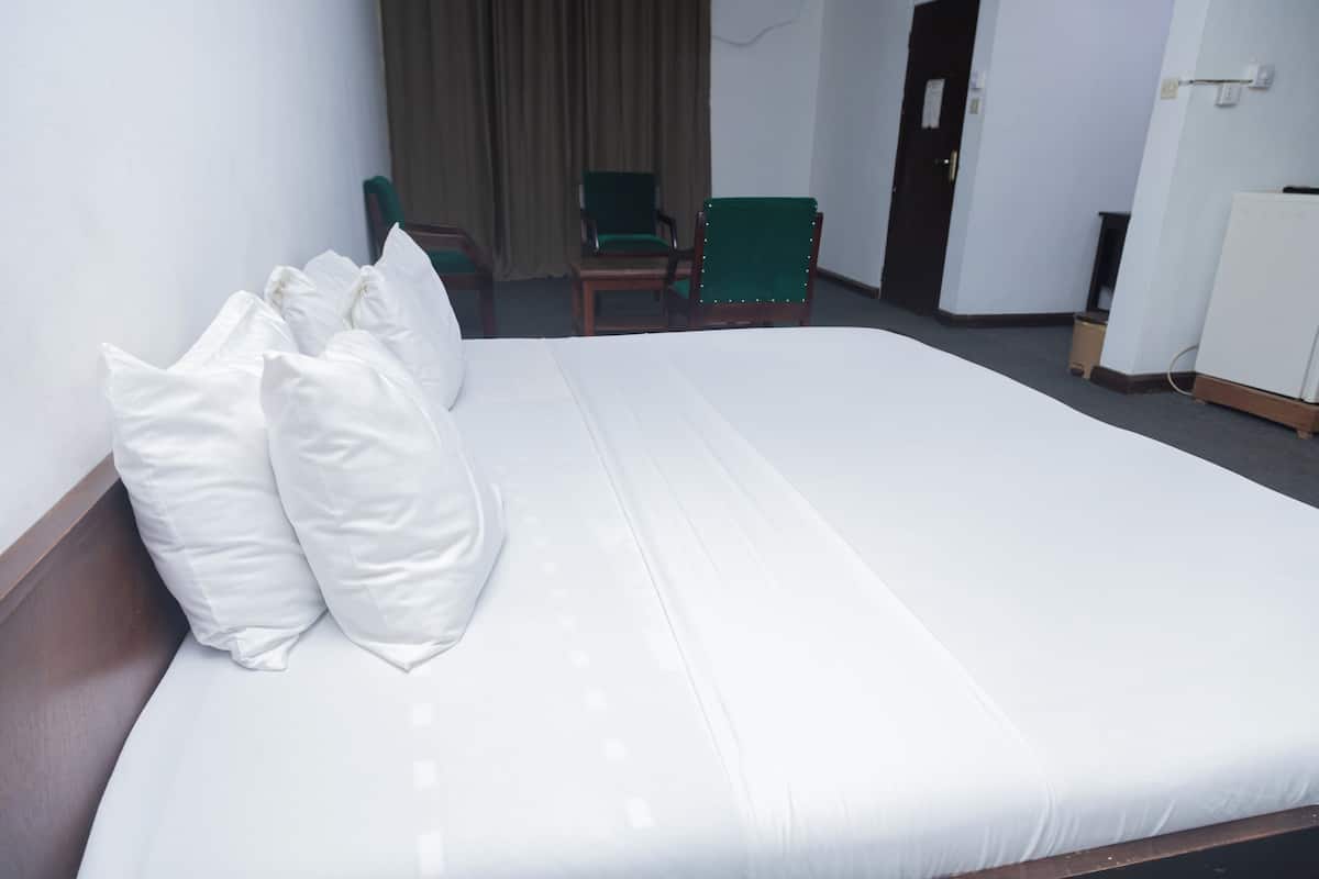 1 bedroom, Frette Italian sheets, premium bedding, down duvets