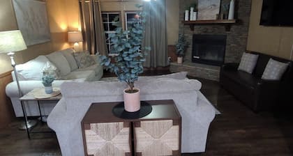 Mark House with lots of space for 16 guest in quiet country setting.