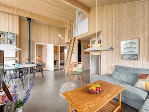 Fernseher, Kamin