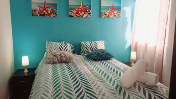 3 bedrooms, iron/ironing board, free WiFi, bed sheets