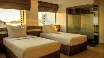 Executive Double or Twin Room, Balcony, Ocean View | In-room safe, soundproofing, iron/ironing board, free WiFi