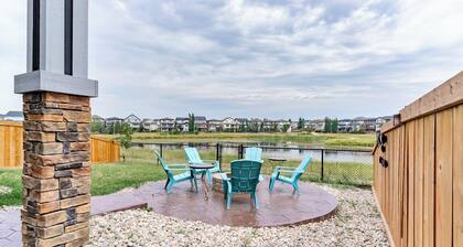 Serene lake view 2 bedroom basement suite located in the heart of West Edmonton.