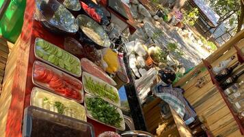 Frokostbuffé er inkludert hver dag