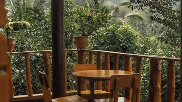 Villa Supérieure, balcon, vue océan | Balcon