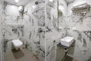 Deluxe Oda | Banyo | Saç kurutma makinesi, terlik 