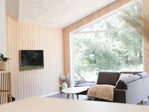Tv och eldstad