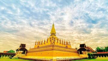 Konaklama yerinden arazi manzarası