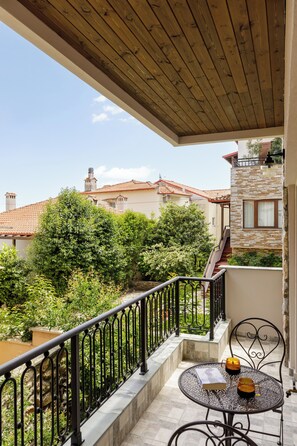 Deluxe Suite, Balcony | Terrace/patio - Meydani Suites (Dio-Olympos)
