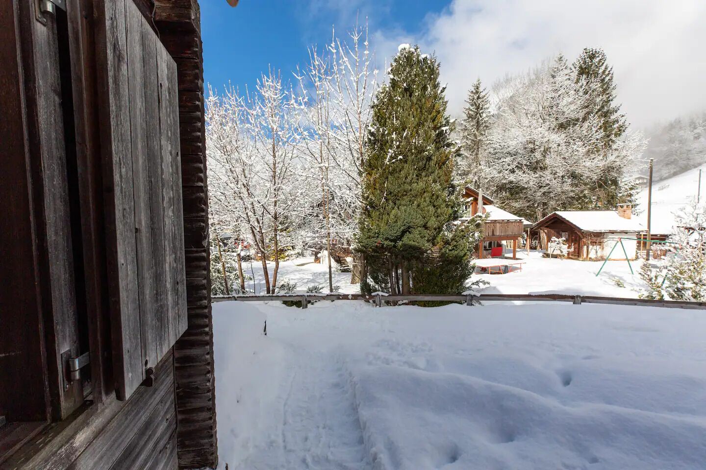 Enceinte de l’hébergement