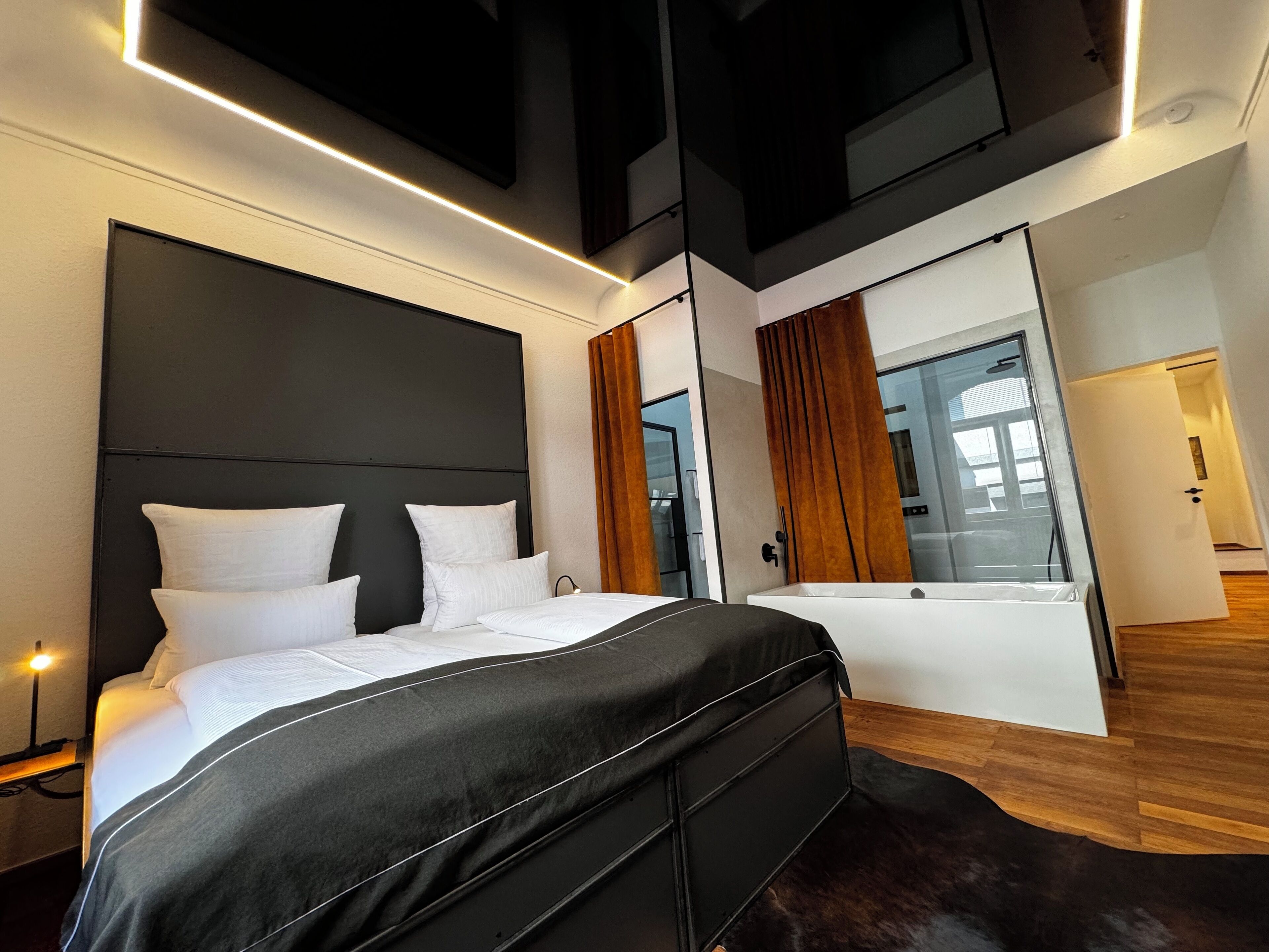 Premium-Apartment | 2 Schlafzimmer, Bettwäsche aus ägyptischer Baumwolle