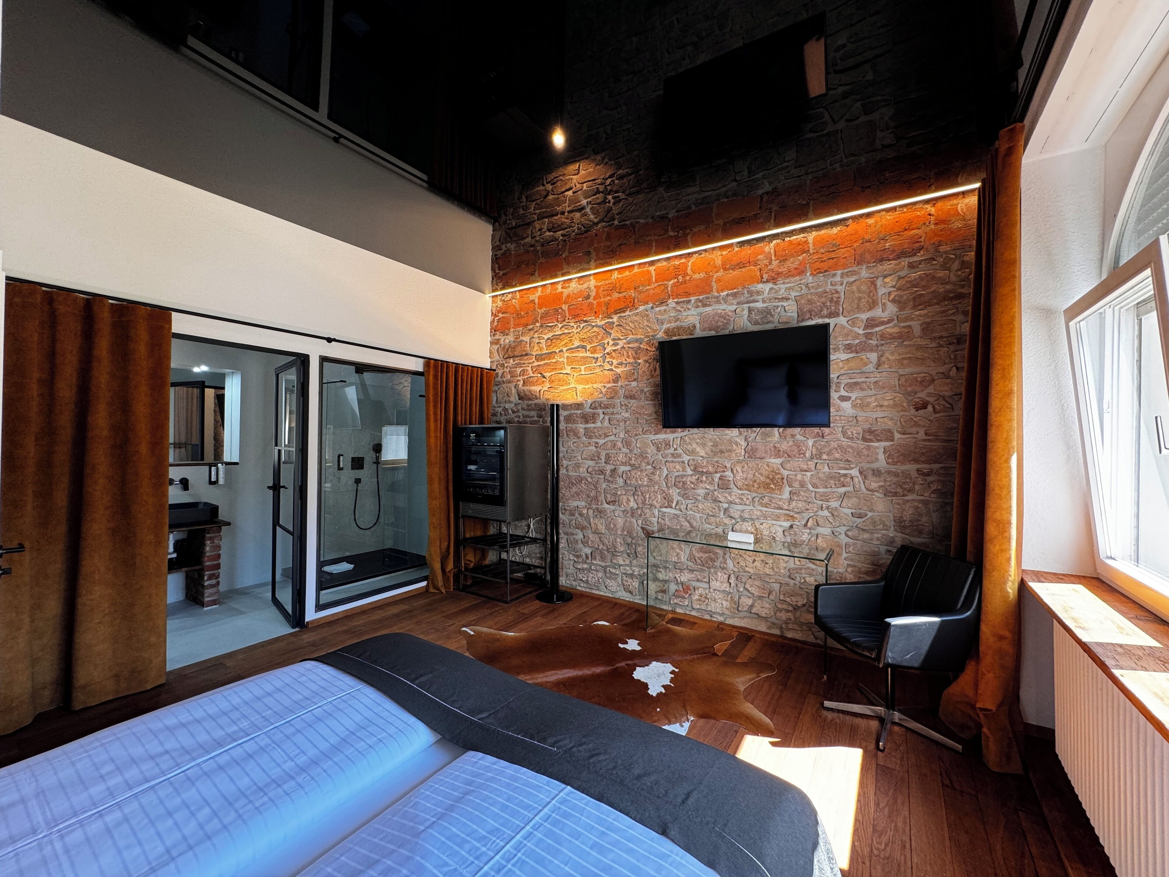 Premium-Apartment | 2 Schlafzimmer, Bettwäsche aus ägyptischer Baumwolle