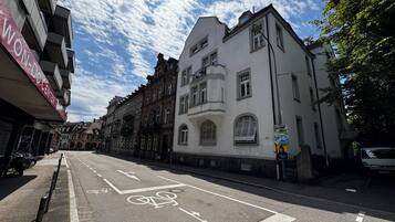 Blick von der Unterkunft