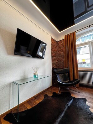 พรีเมียมอพาร์ทเมนท์ | 2 ห้องนอน, ผ้าปูที่นอนฝ้ายอียิปต์, เครื่องนอนระดับพรีเมียม