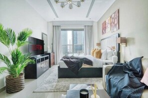 Appartement | 1 chambre, minibar, bureau, espace de travail pour ordinateurs portables